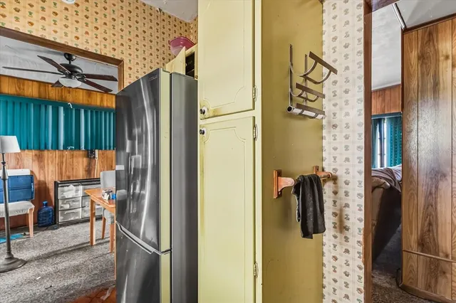 a outdoor space with furniture