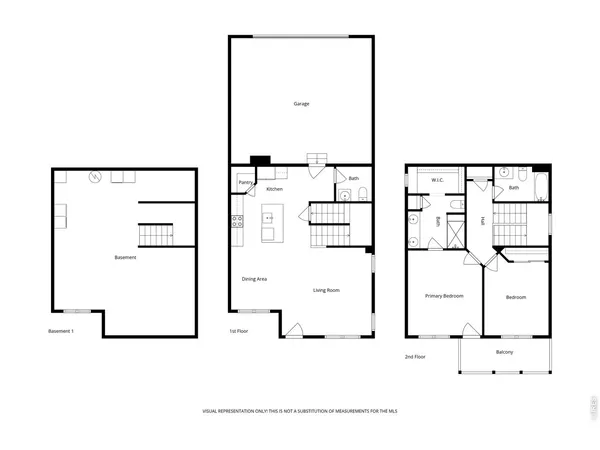 a picture of a floor plan