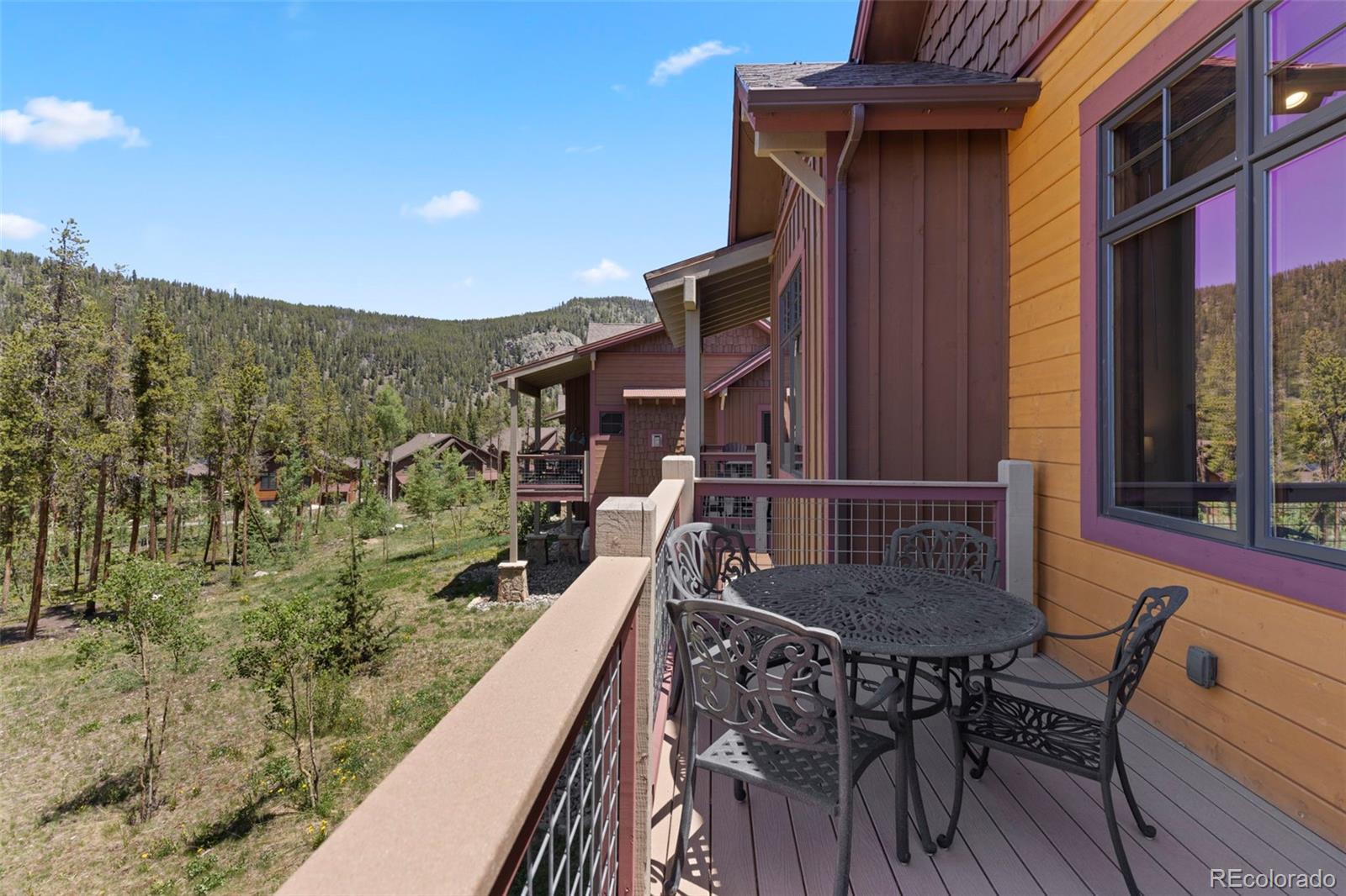 799 Independence Road Keystone, CO 80435 - Photo 28 of 44 a view of a chairs and table in the terrace
