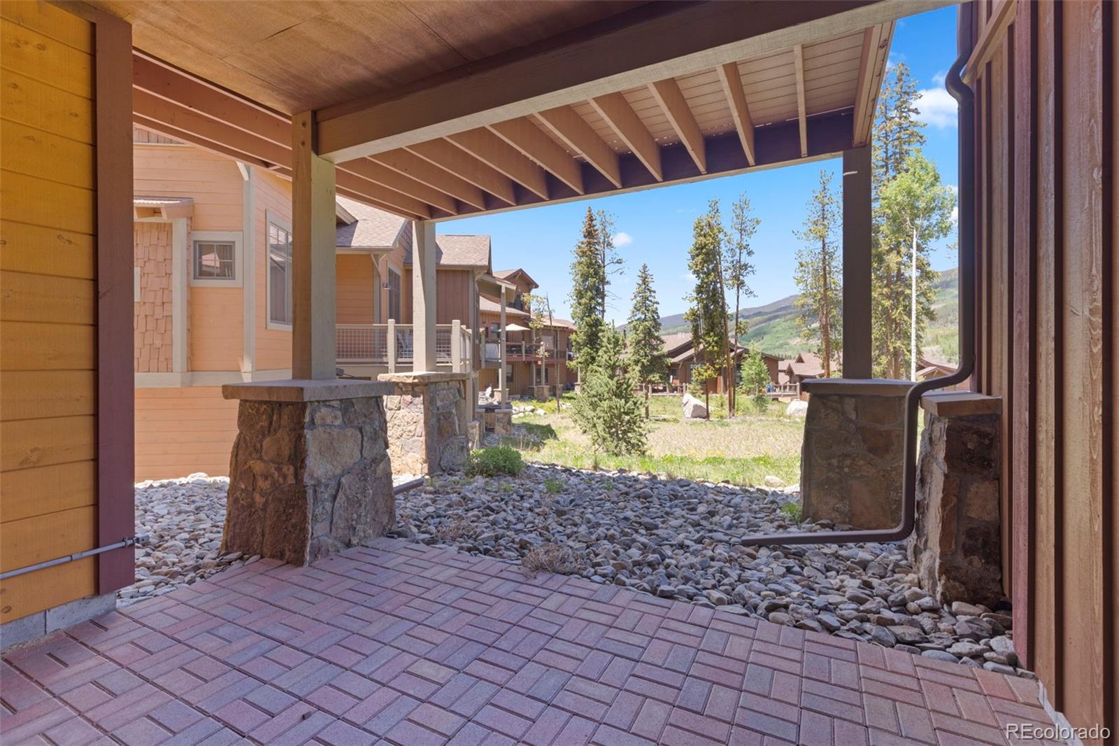 799 Independence Road Keystone, CO 80435 - Photo 43 of 44 a view of a porch