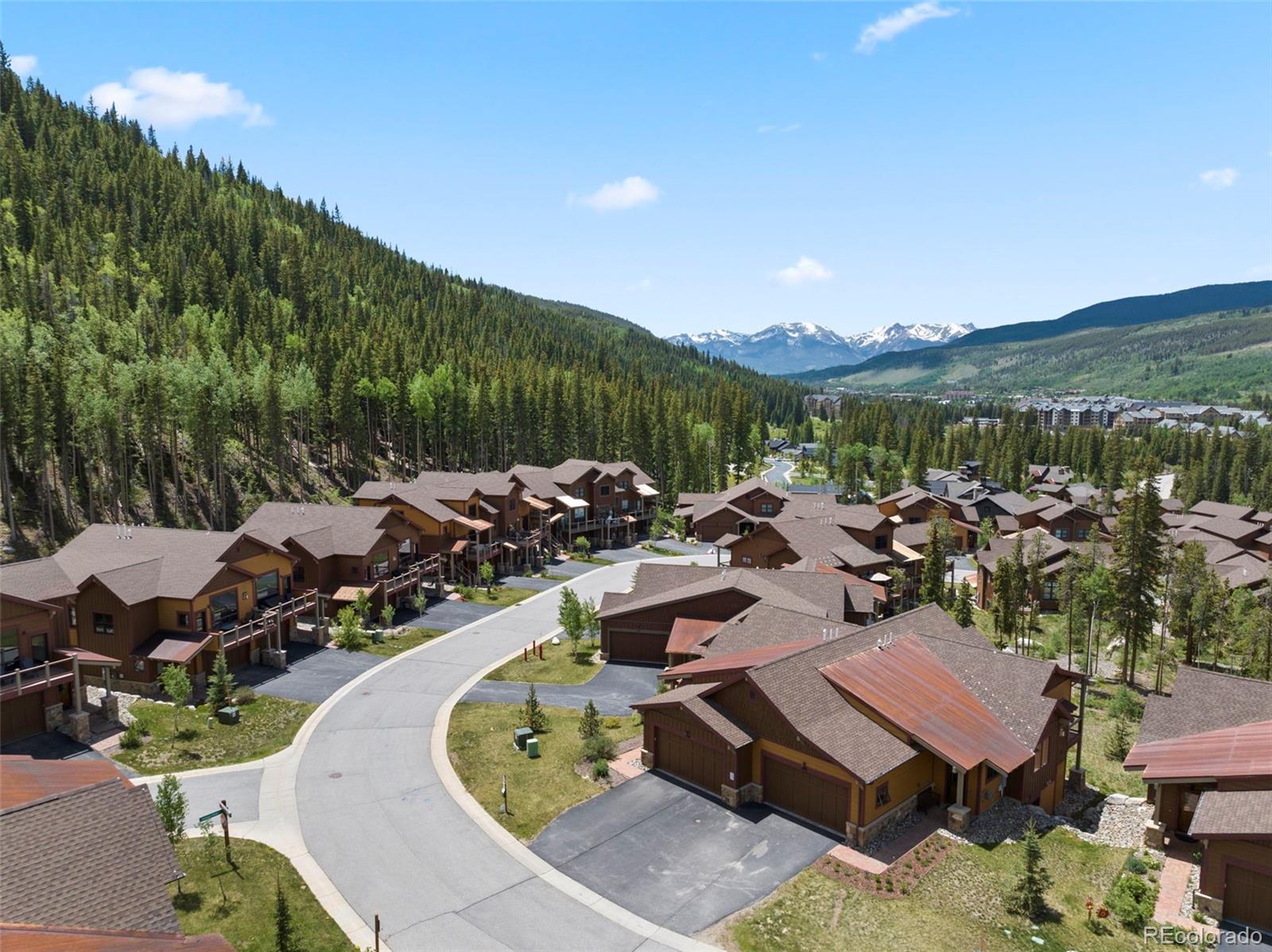 799 Independence Road Keystone, CO 80435 - Photo 5 of 44 a picture of a city with lots of car parked