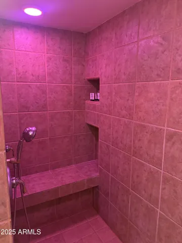 a bathroom with a toilet