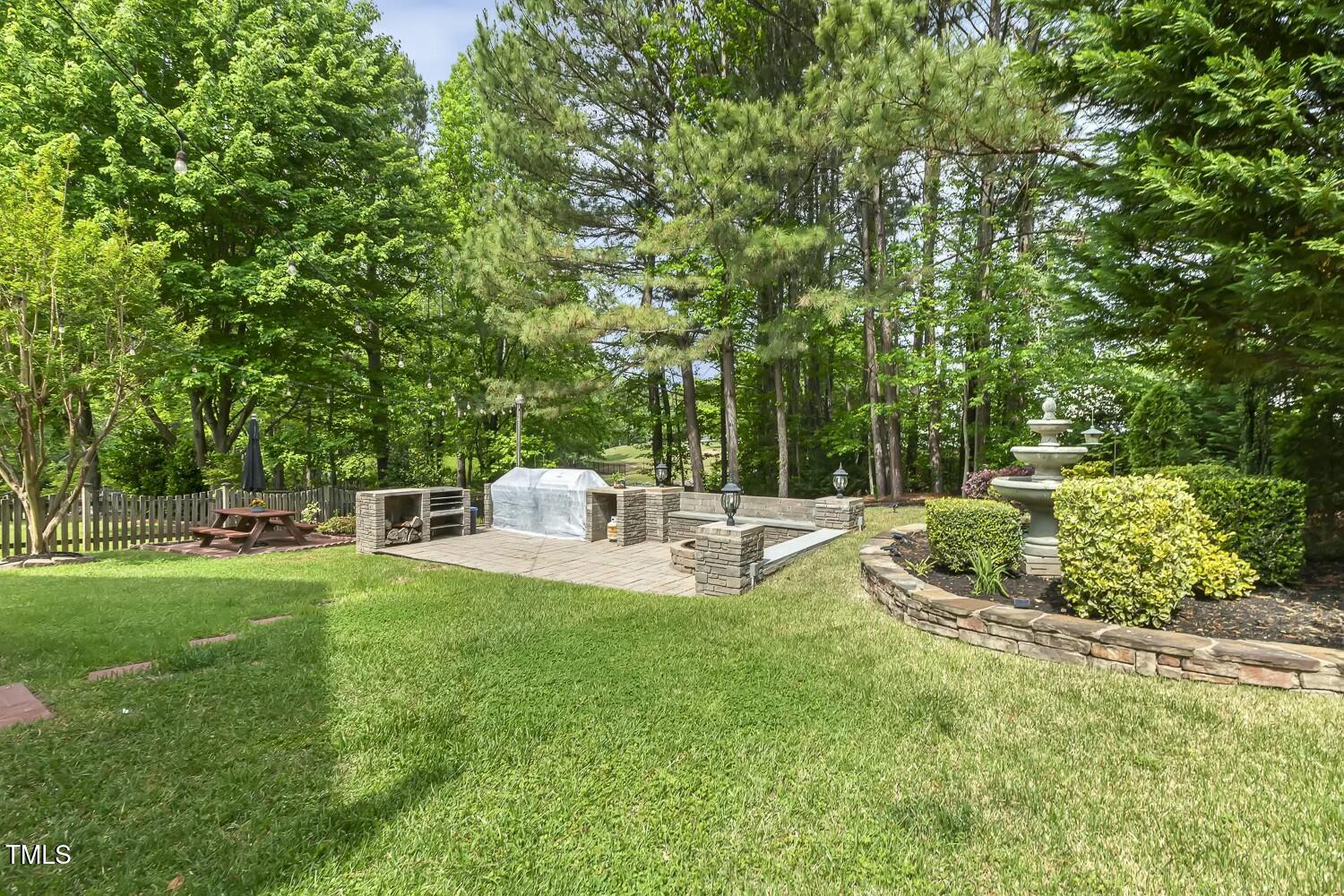 104 Caley Road Apex, NC 27502 - Photo 43 of 49 Backyard view