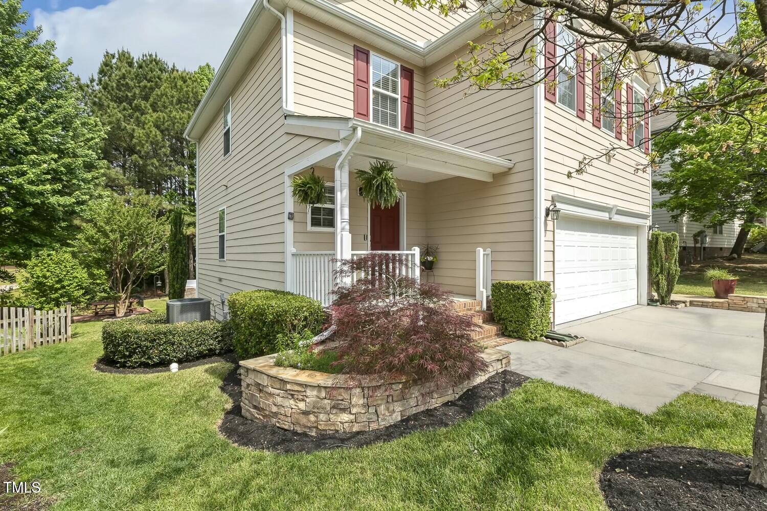 104 Caley Road Apex, NC 27502 - Photo 5 of 49 Front Landscaped