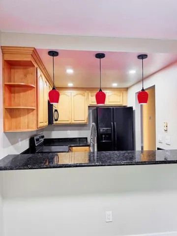 a very nice looking room with a large window