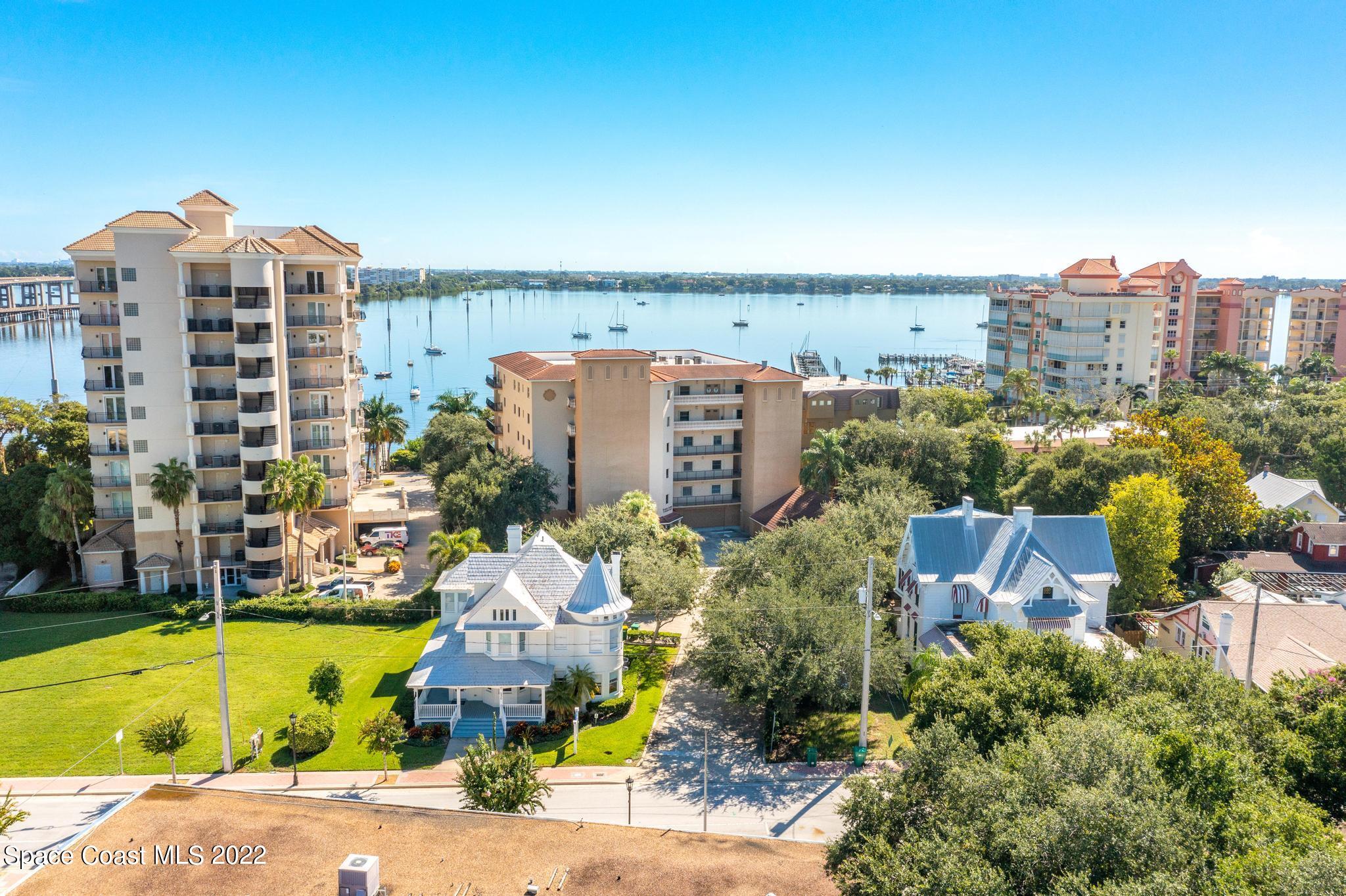 29 Riverside Drive, Unit 302 Cocoa, FL 32922 - Photo 47 of 56 a view of a city with tall buildings