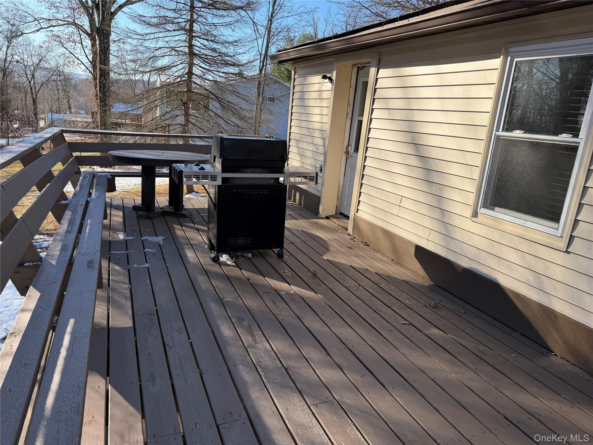 302 Lake Road New Windsor, NY 12553 - Photo 17 of 24 a view of outdoor space with wooden floor and seating space