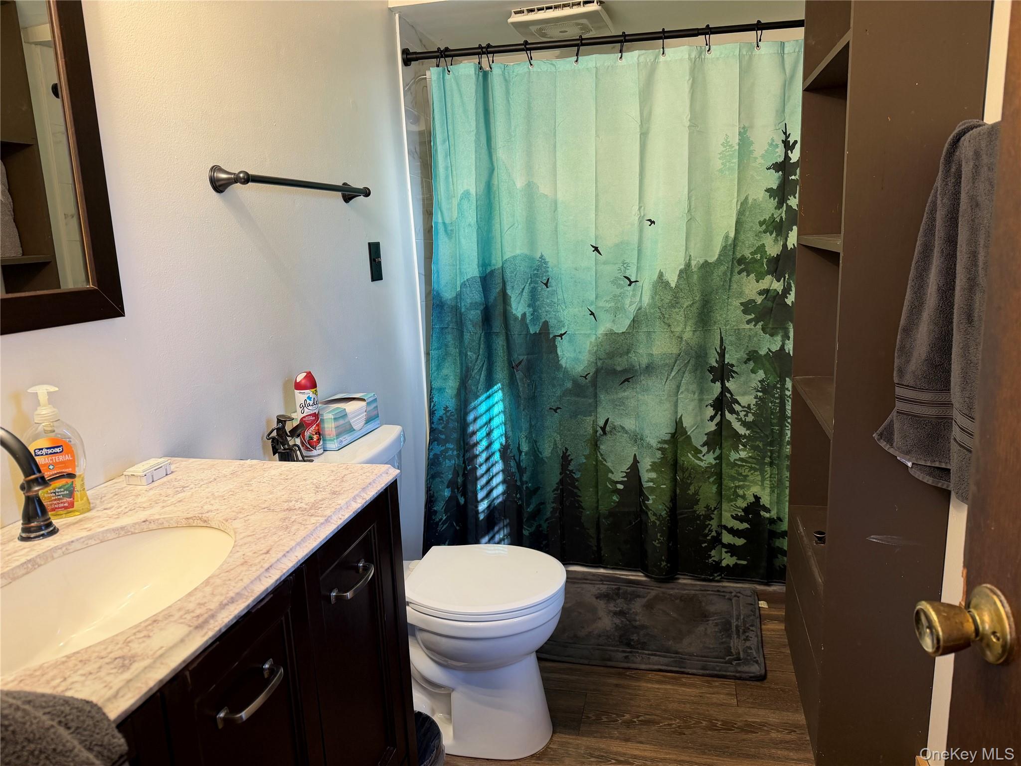 302 Lake Road New Windsor, NY 12553 - Photo 10 of 24 a bathroom with a sink a toilet and shower