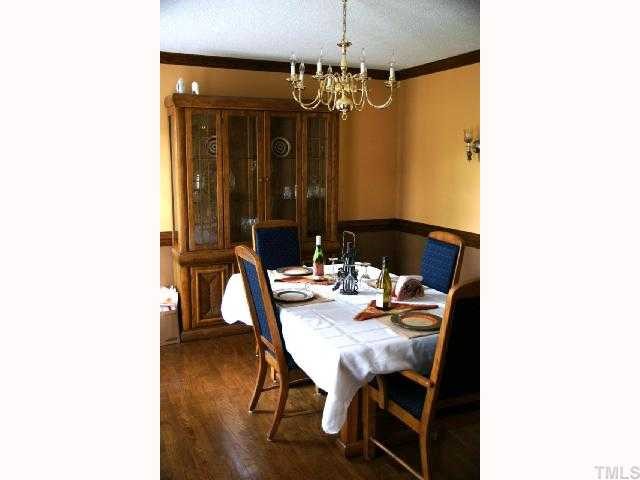 3201 Greenville Loop Road Wake Forest, NC 27587 - Photo 4 of 9 Gorgeous dining room with wood floors!