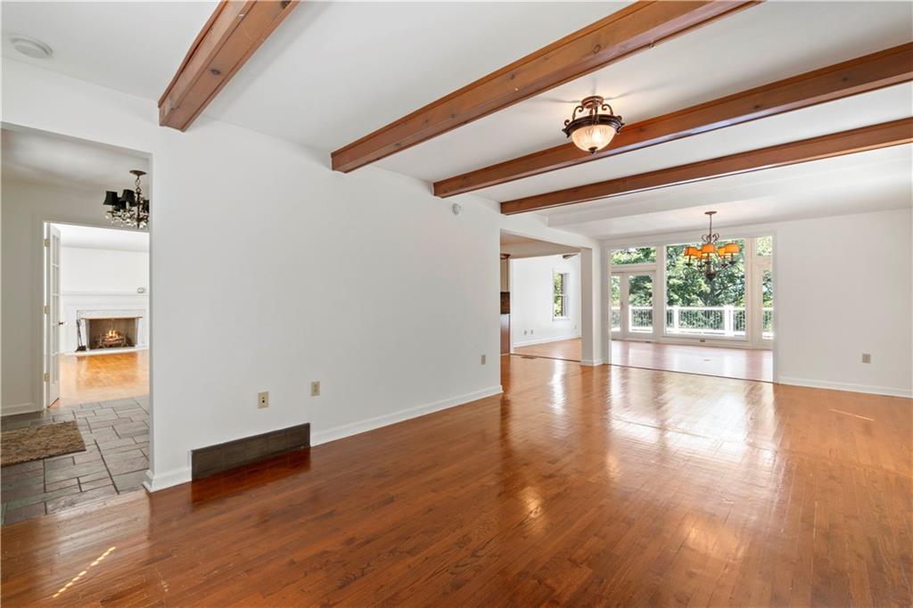 24 Oakglen Drive Oakmont, PA 15139 - Photo 14 of 50 an empty room with wooden floor and windows