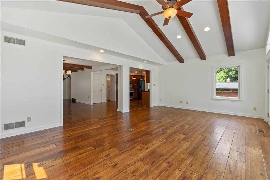 24 Oakglen Drive Oakmont, PA 15139 - Photo 5 of 50 wooden floor in an empty room with a window