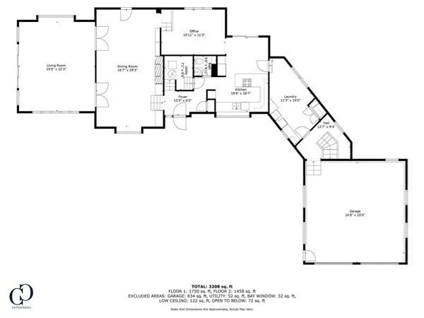 a picture of floor plan