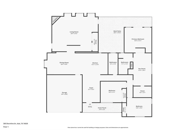 $795,000 | 300 Shoreline Drive, Azle, TX 76020