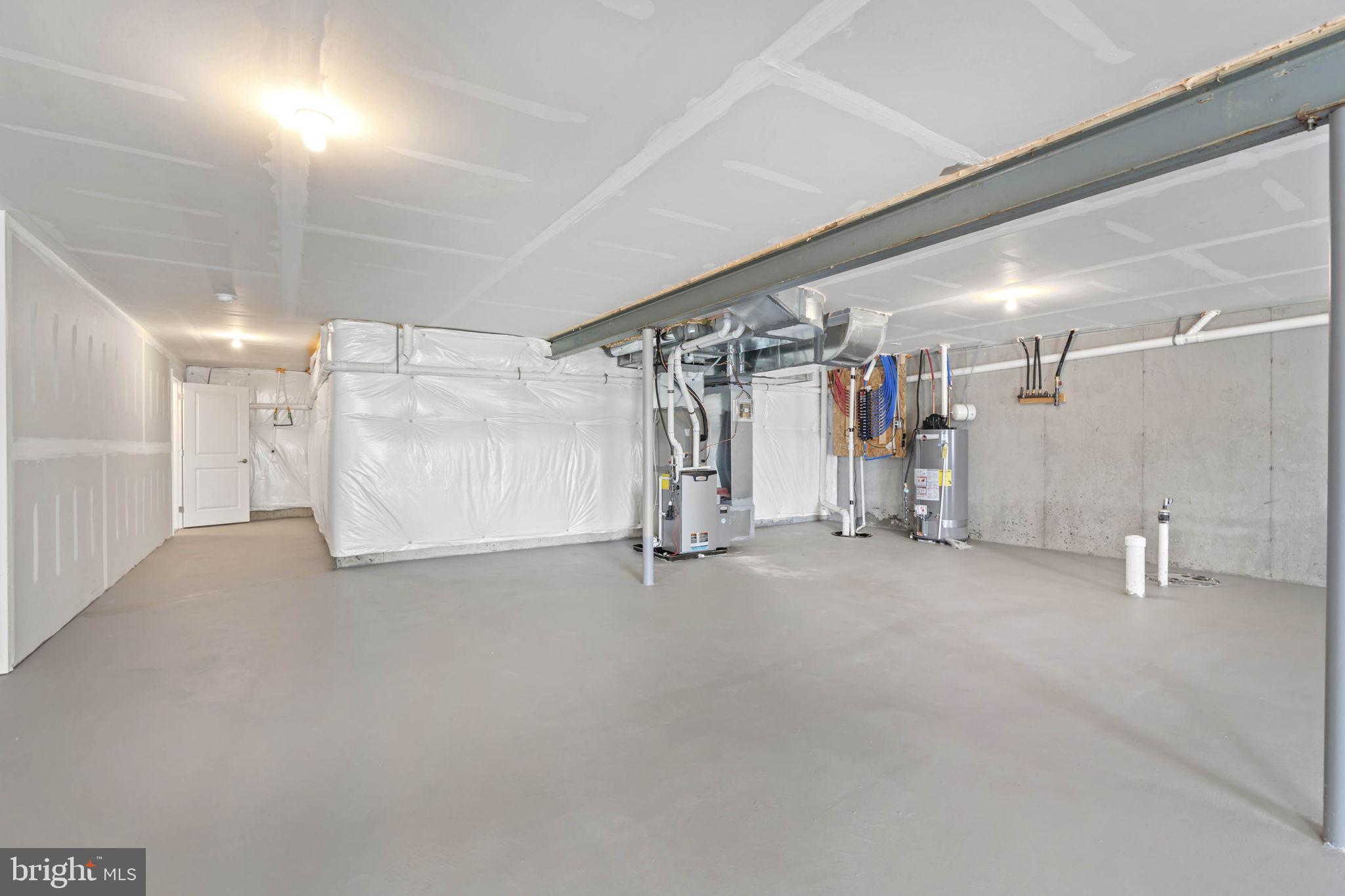 1017 Halter Road, Unit 216 Downingtown, PA 19335 - Photo 54 of 81 Basement with plumbing rough
