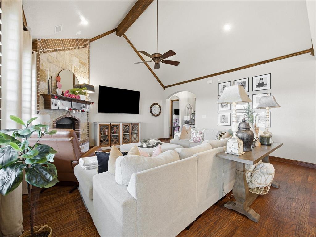 105 Mesquite Court Decatur, TX 76234 - Photo 7 of 36 Beautifully stained wood throughout the home