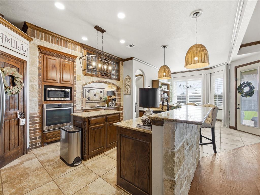 105 Mesquite Court Decatur, TX 76234 - Photo 9 of 36 Island for prep work