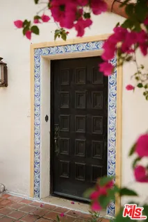 a view of a front door of the house