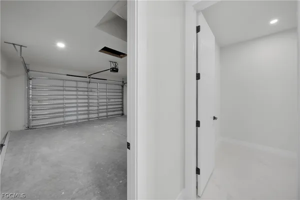 a view of closet area