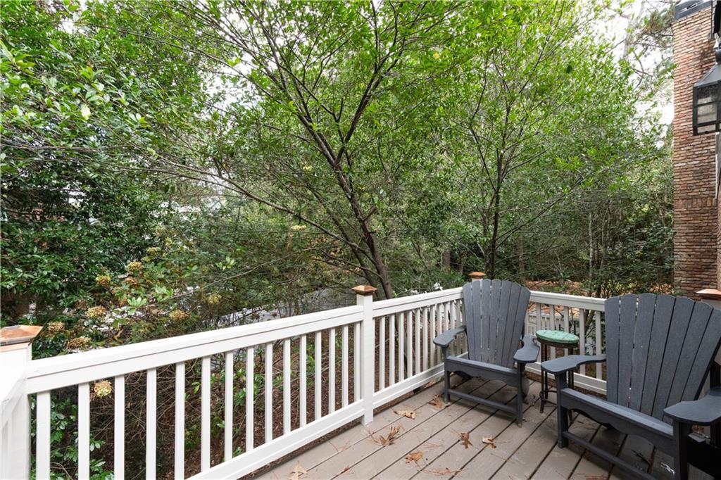 4220 Exeter Close Northwest Atlanta, GA 30327 - Photo 37 of 61 a view of deck and wooden floor