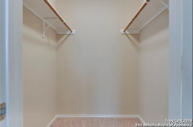 a view of walk in closet