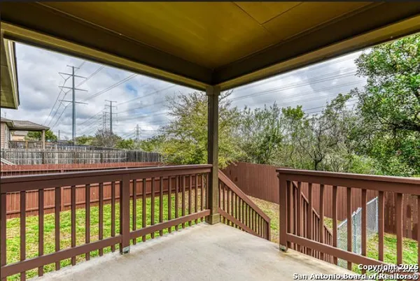 a view of city from a balcony