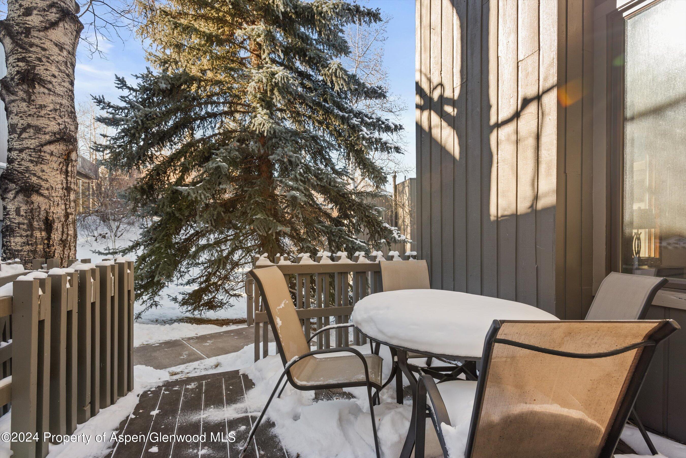 374 Meadow Ranch Road Snowmass Village, CO 81615 - Photo 21 of 22 a view of a patio