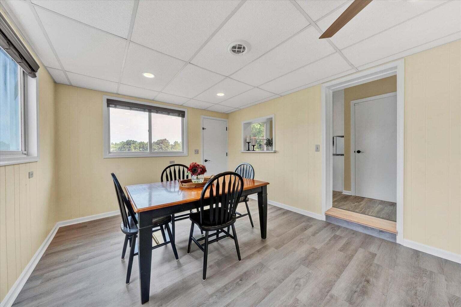 311 Moorman Road Hardy, VA 24101 - Photo 8 of 29 a view of a dining room with furniture and wooden floor