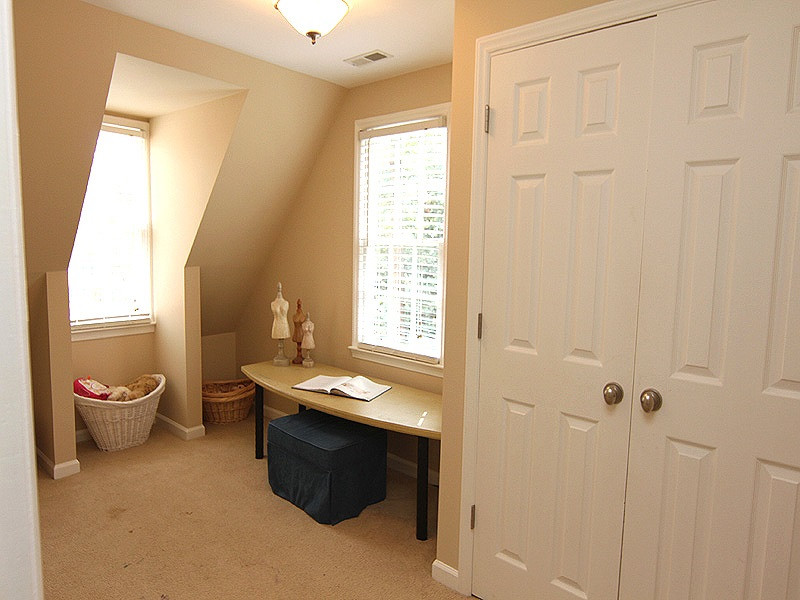 2712 Farnborough Road Raleigh, NC 27613 - Photo 14 of 25 Connected to Bedroom 2 - makes for great Craft room, Study, Media, Exercise, Playroom, or Meditation room. Bonus Room
