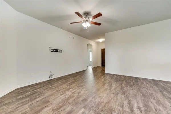 wooden floor in an empty room