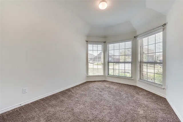 a view of empty room