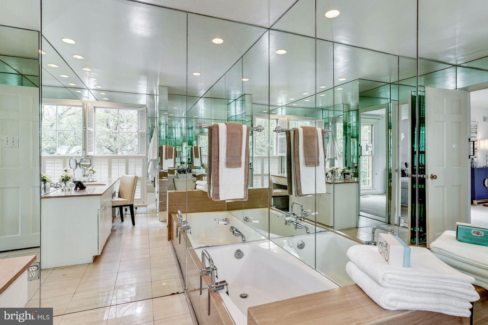 4635 Ashby Street Northwest Washington, DC 20007 - Photo 21 of 42 First Upper Level - "His/Her" Bath #1