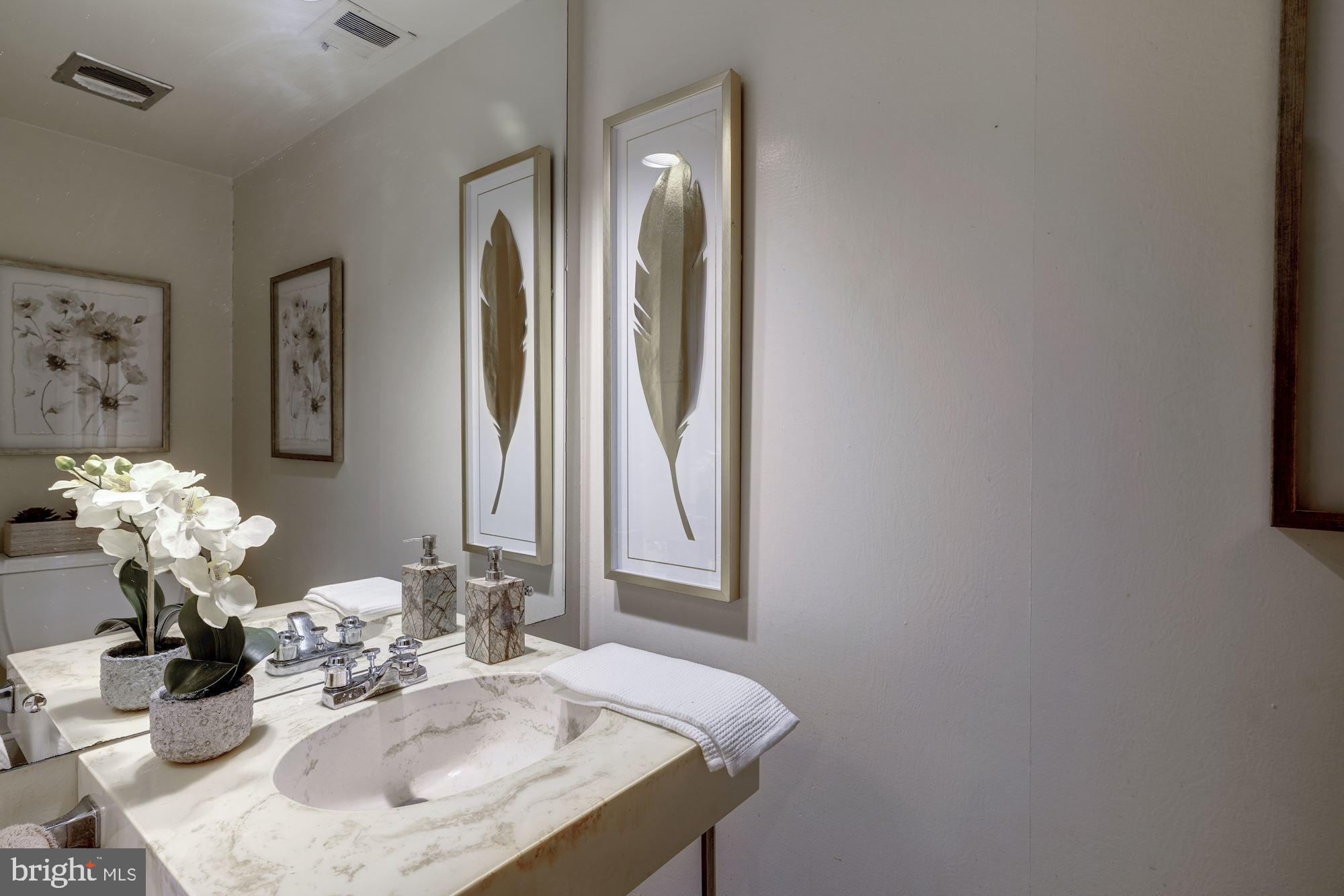 4635 Ashby Street Northwest Washington, DC 20007 - Photo 37 of 42 Lower Level - Powder Room