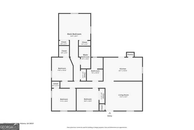 $237,000 | 3911 Cornell Boulevard Southwest, Atlanta, GA 30331