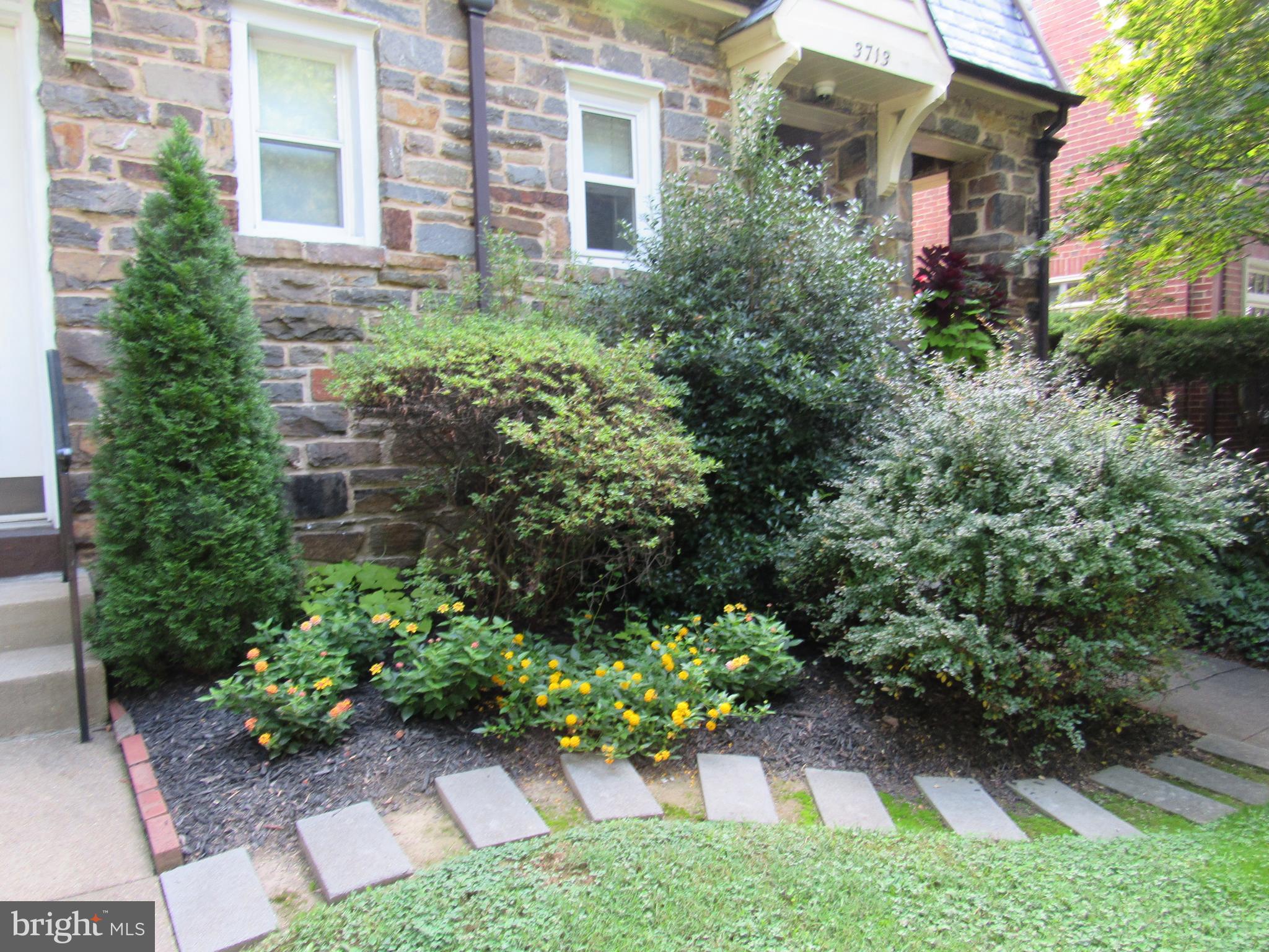 3715 Keswick Road Baltimore, MD 21211 - Photo 33 of 38 Lovely Landscaping Front Yard