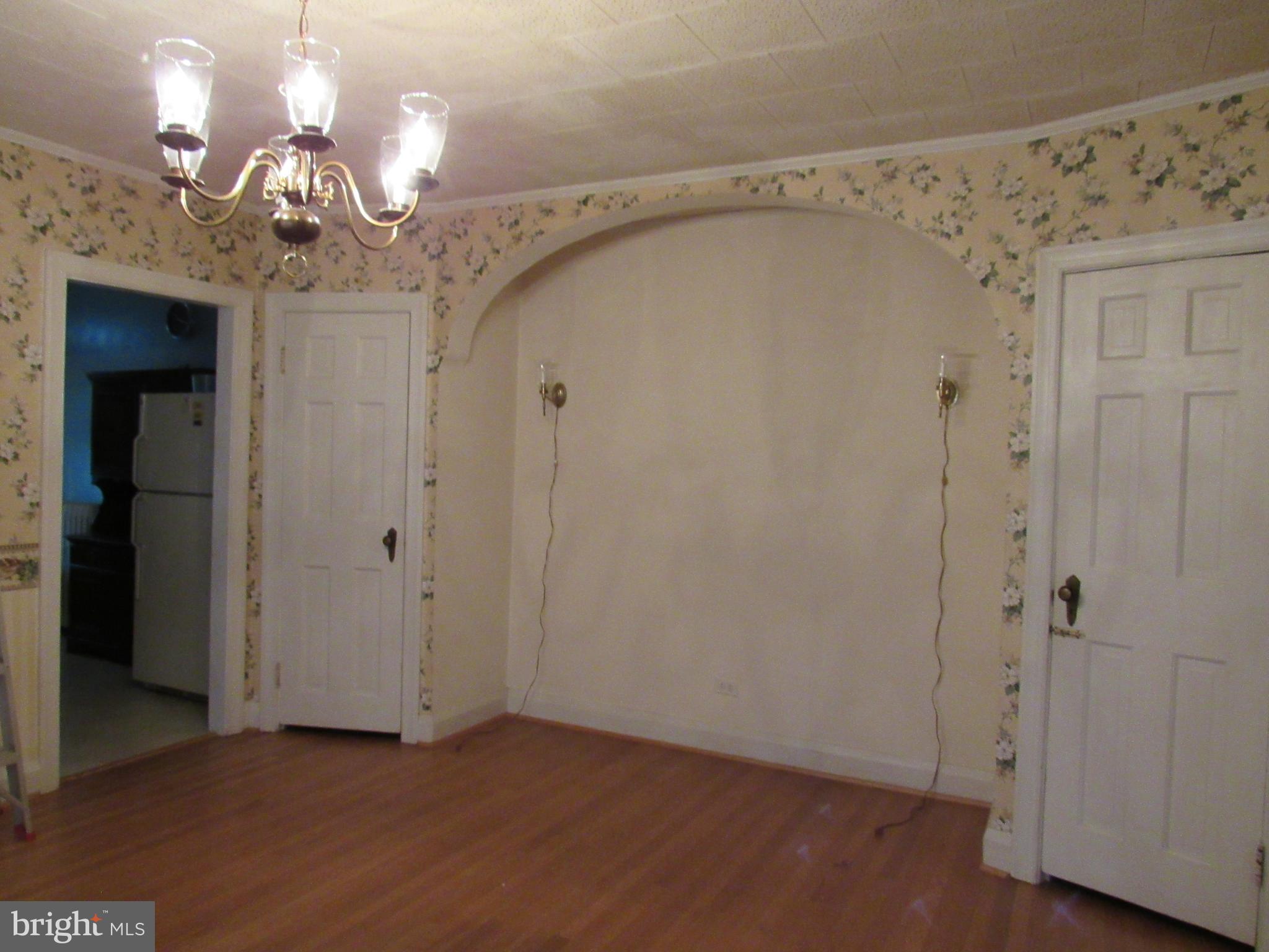 3715 Keswick Road Baltimore, MD 21211 - Photo 10 of 38 Dining Room leading to Kitchen and Basement