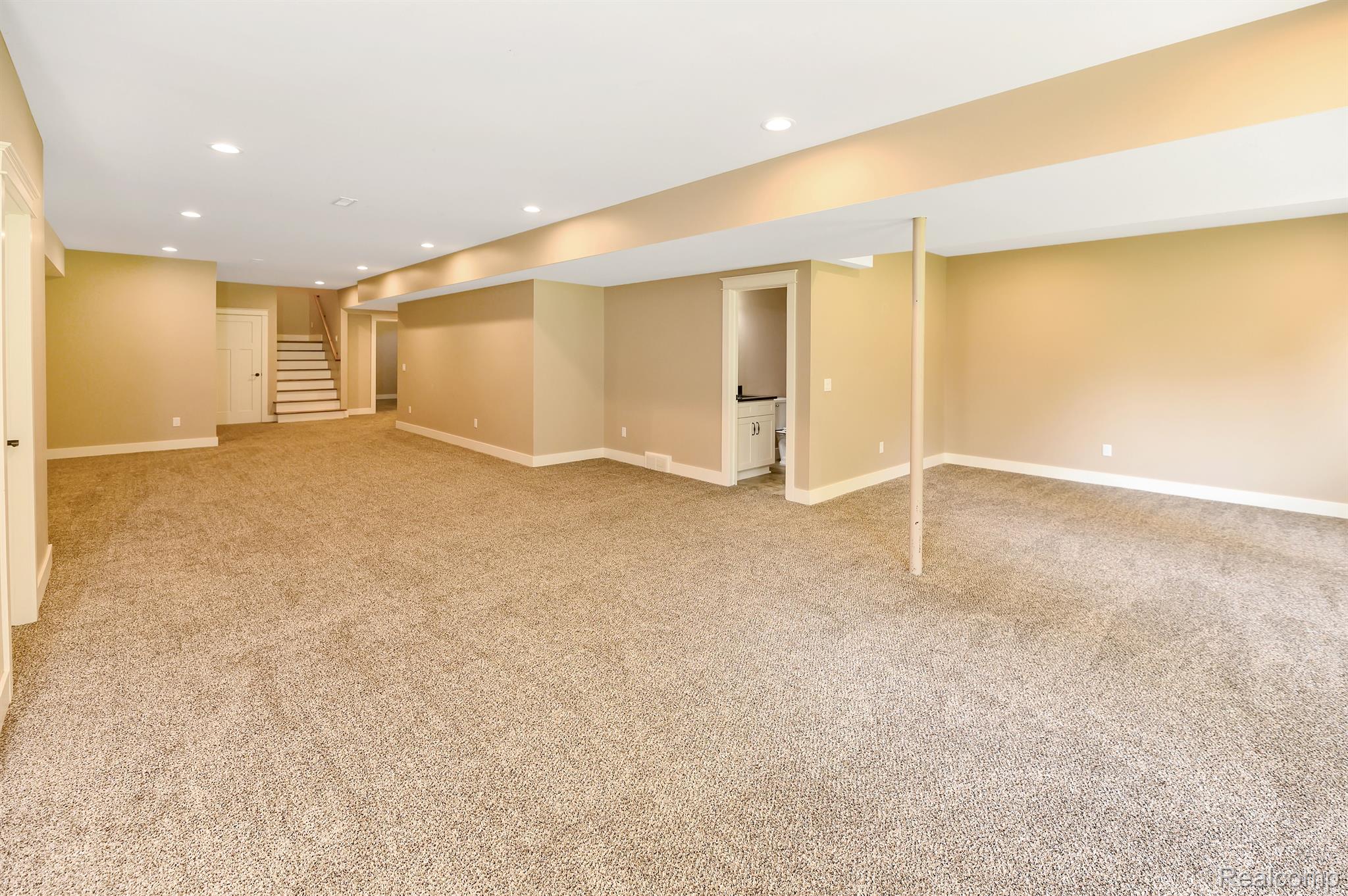 4516 McDowell Road Lapeer, MI 48446 - Photo 58 of 92 Finished basement- make it your own!