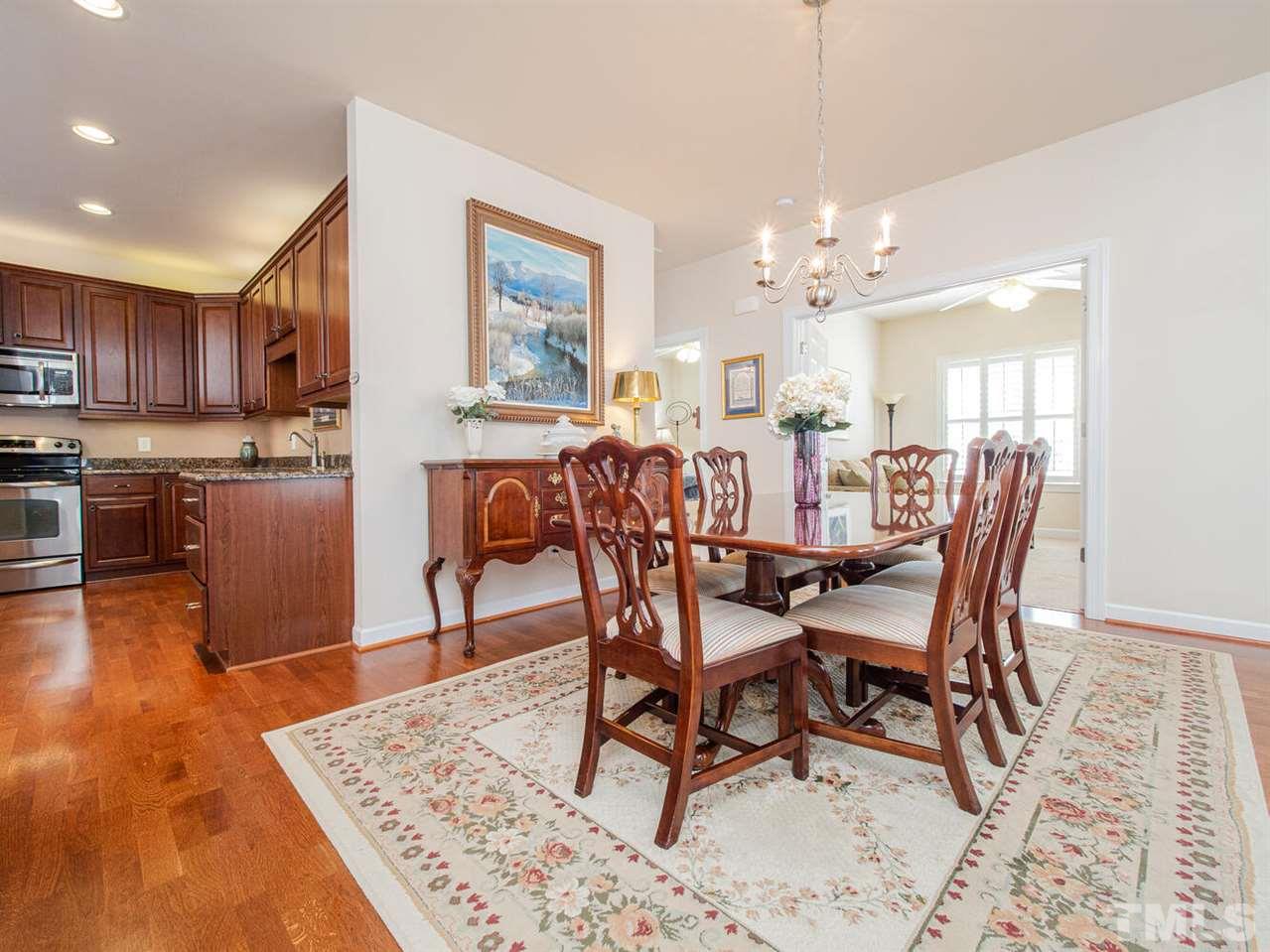 4721 Split Branch Court Raleigh, NC 27604 - Photo 25 of 26 The open concept floor plan flows beautifully throughout all of the main rooms!