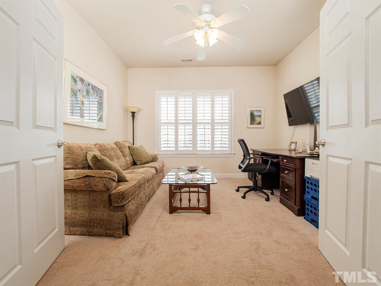 4721 Split Branch Court Raleigh, NC 27604 - Photo 19 of 26 Another view of the office/3rd bedroom.