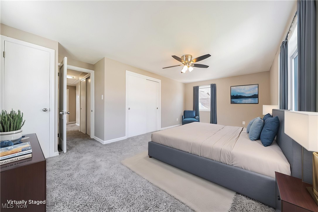1275 Gordon Road Lyndhurst, OH 44124 - Photo 7 of 41 Virtually staged bedroom