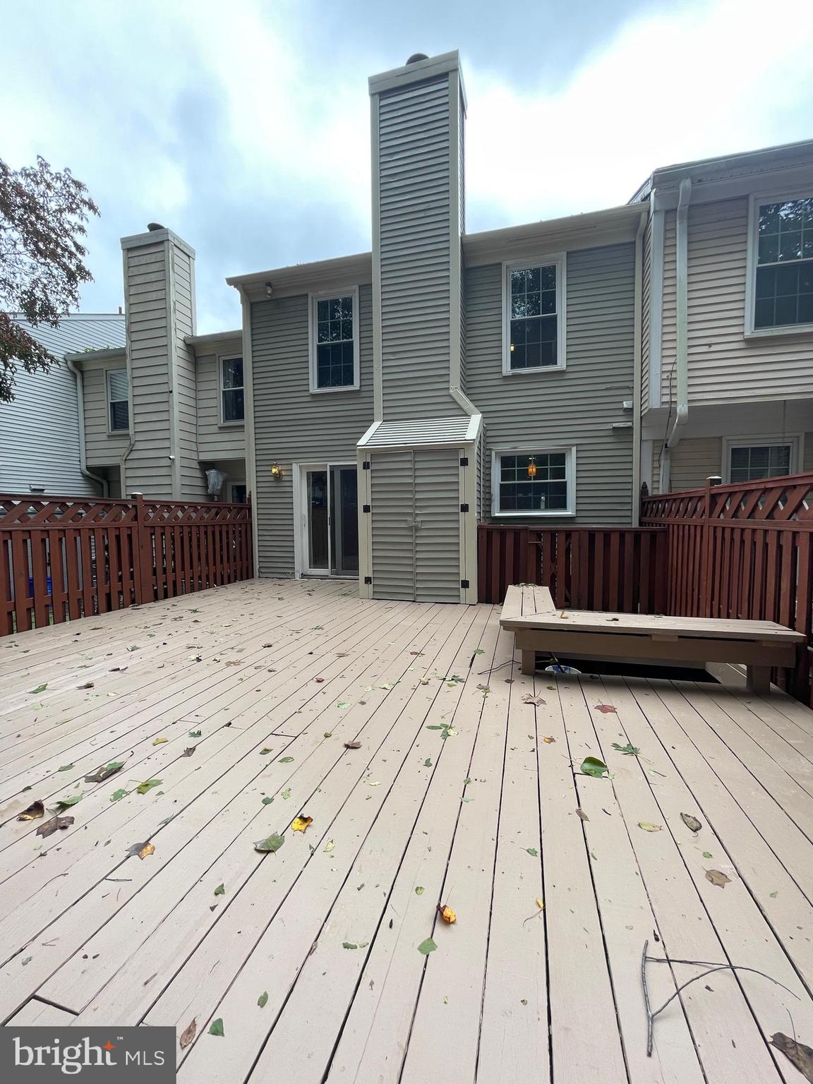 308 Crescendo Way Silver Spring, MD 20901 - Photo 26 of 26 a view of backyard with a wooden deck