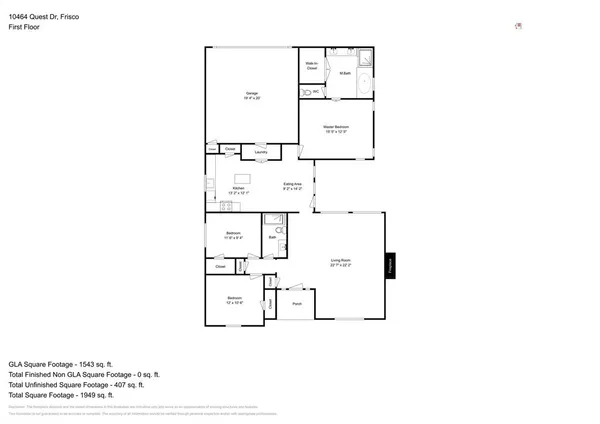 a picture of a floor plan