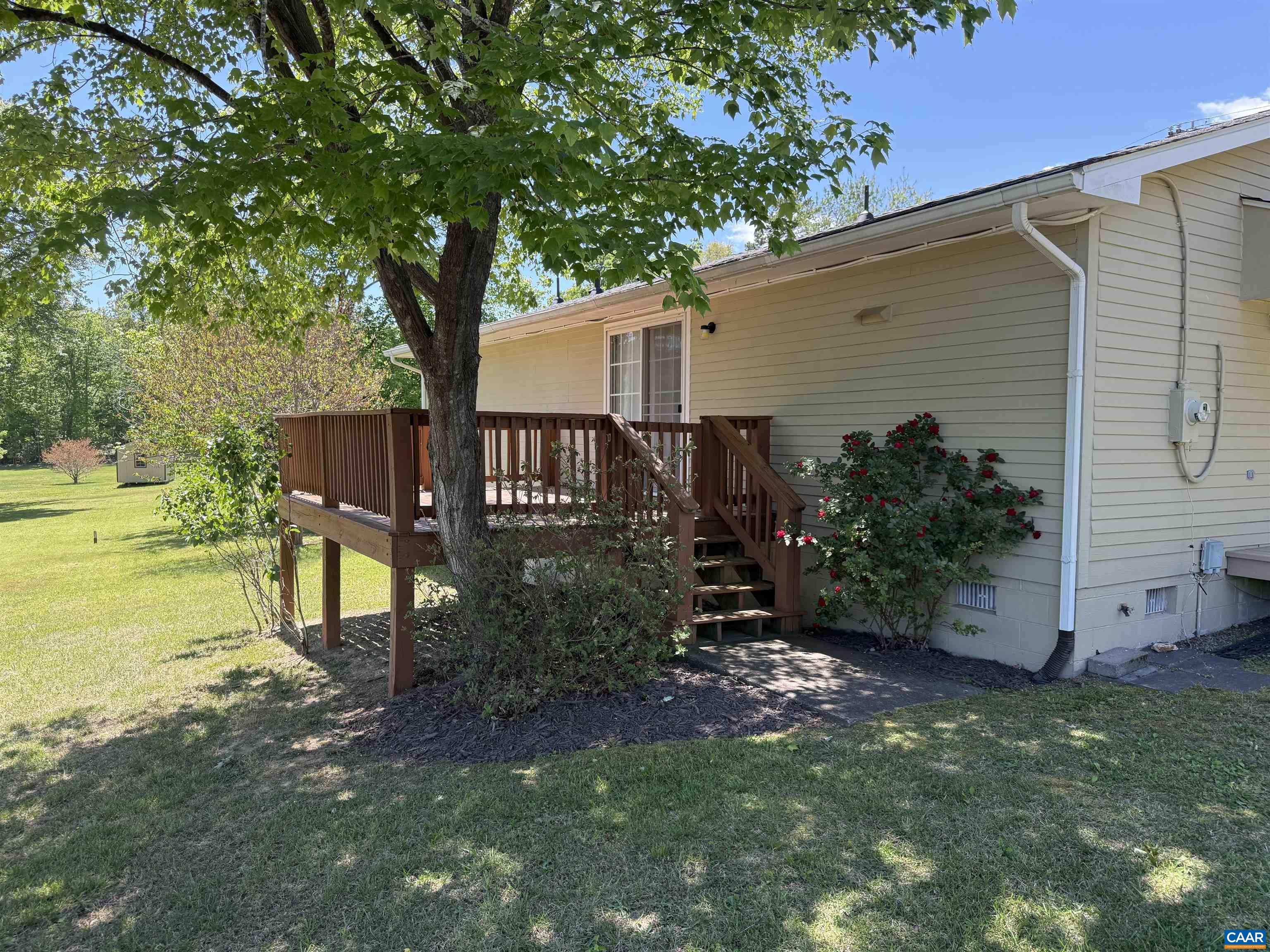 2002 Oliver Creek Road Troy, VA 22974 - Photo 29 of 38 a view of a house with backyard and sitting area