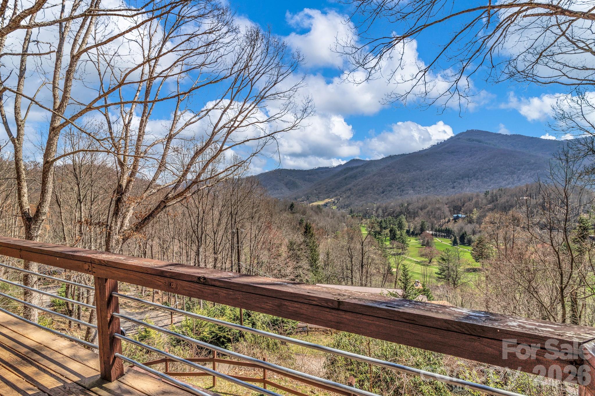 80 Hidden Falls Road Maggie Valley, NC 28751 - Photo 43 of 47 a view of a yard from a window