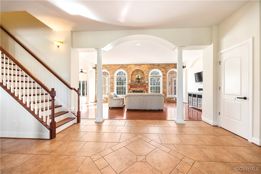 18185 Narrow Path Trail Doswell, VA 23047 - Photo 11 of 48 a view of an entryway with a livingroom