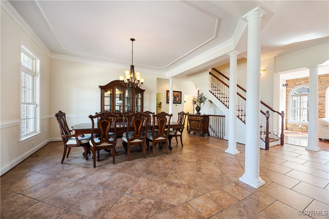 18185 Narrow Path Trail Doswell, VA 23047 - Photo 13 of 48 a dining room with furniture and entryway