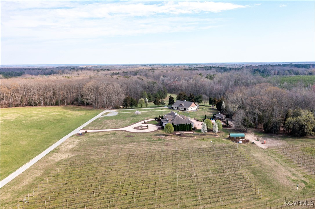 18185 Narrow Path Trail Doswell, VA 23047 - Photo 42 of 48 a view of yard with swimming pool and seating area