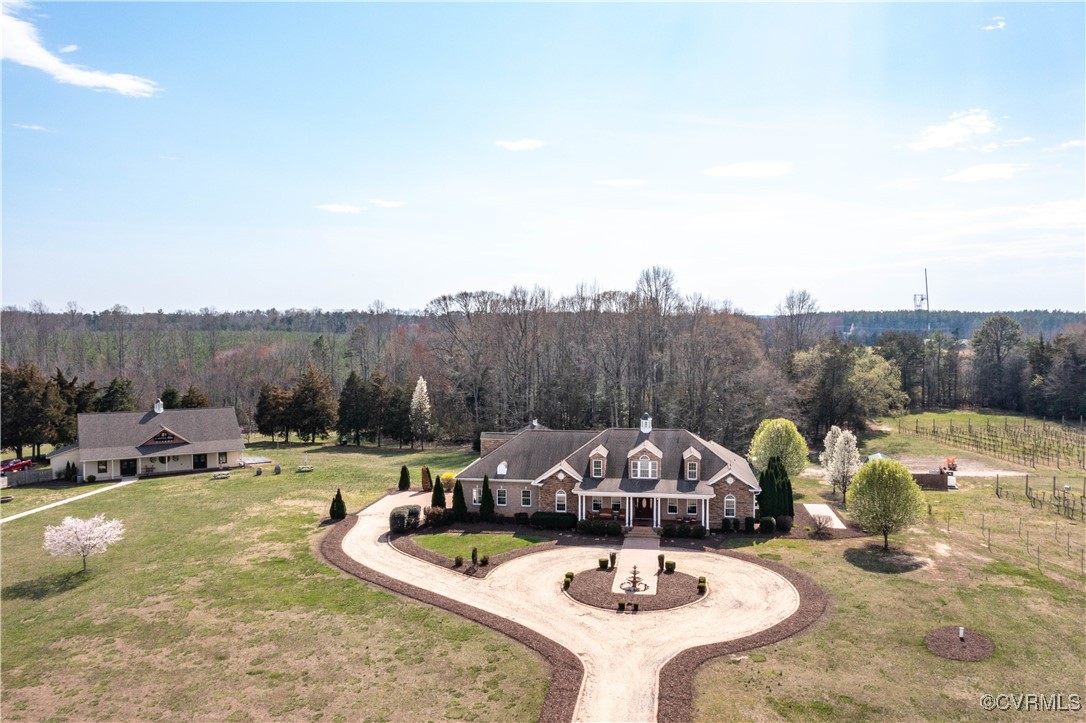 18185 Narrow Path Trail Doswell, VA 23047 - Photo 44 of 48 a view of a backyard with sitting area
