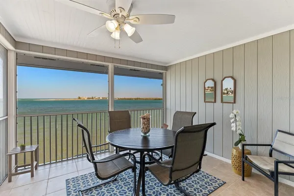 a view of an ocean and beach