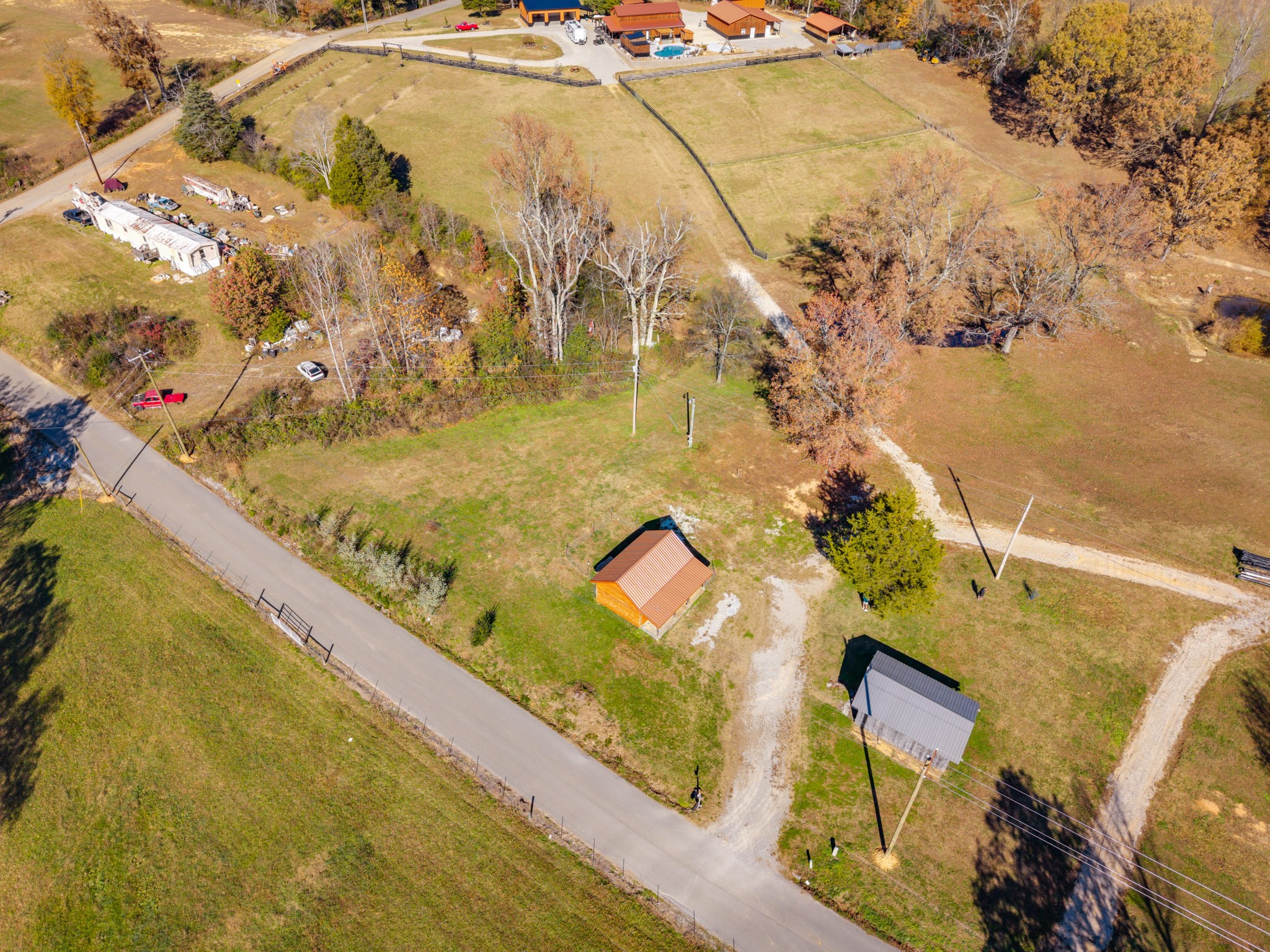 8585 Fox Hill Road Baxter, TN 38544 - Photo 19 of 29 a view of a swimming pool with a yard