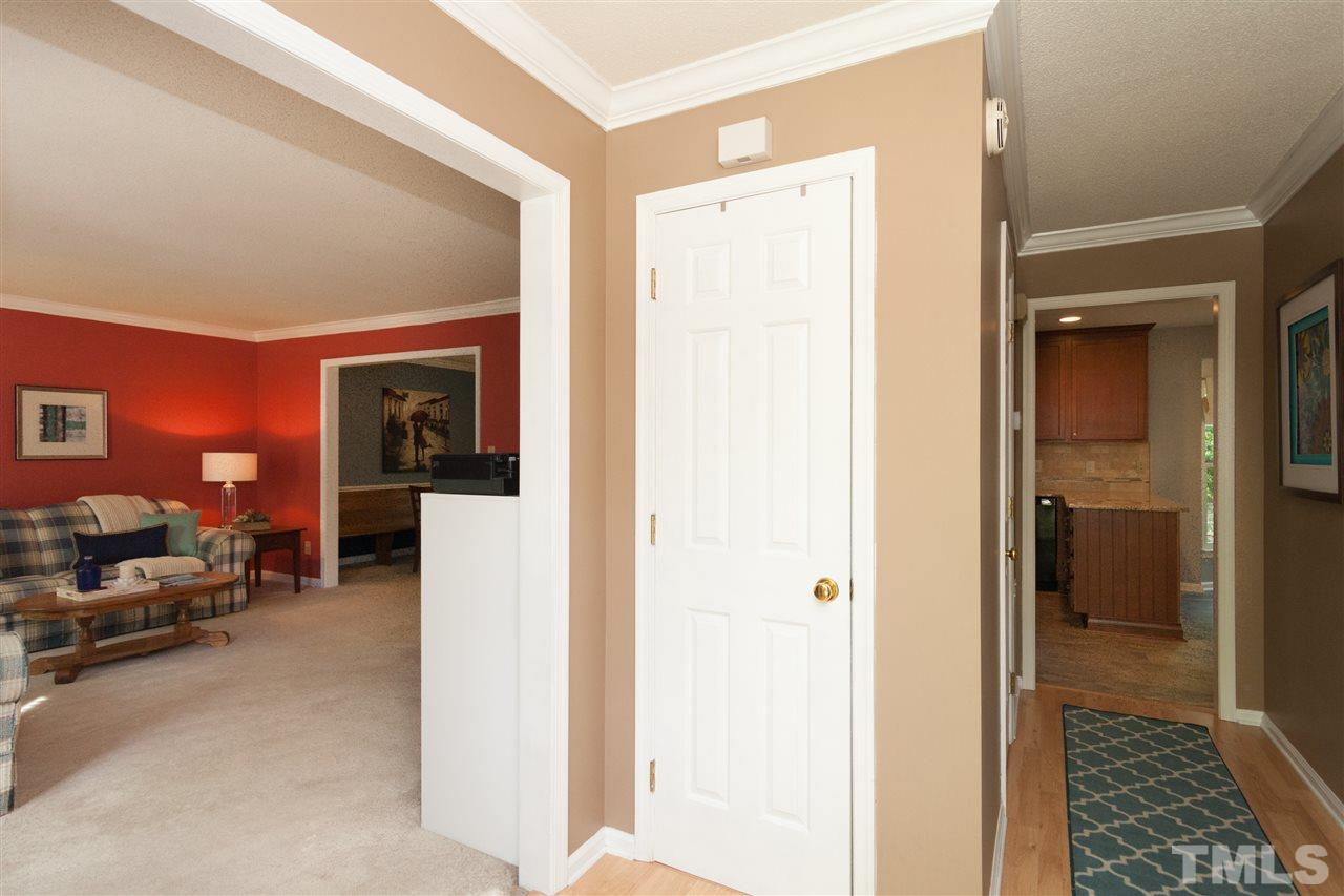 202 Trackers Road Cary, NC 27513 - Photo 24 of 24 Large coat closet and open floor plan.